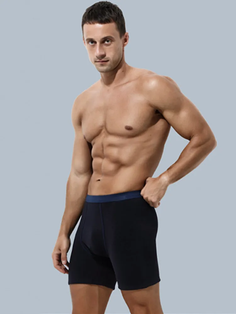 2 Pack Anti-chafing Thermal Mens Boxer Shorts