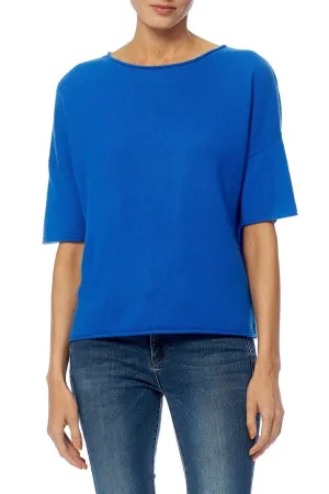 360 Cashmere - Isla in Electric Blue