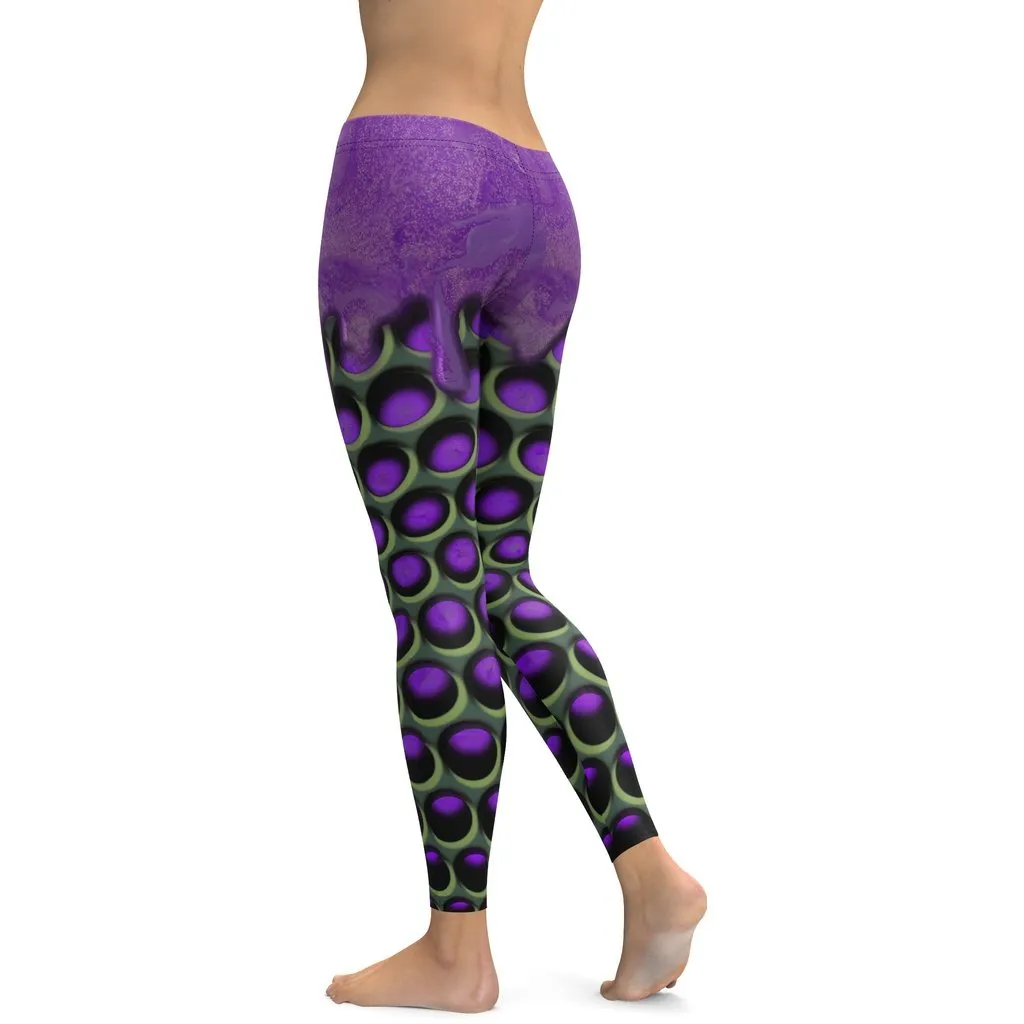 3D Industrial Print Leggings