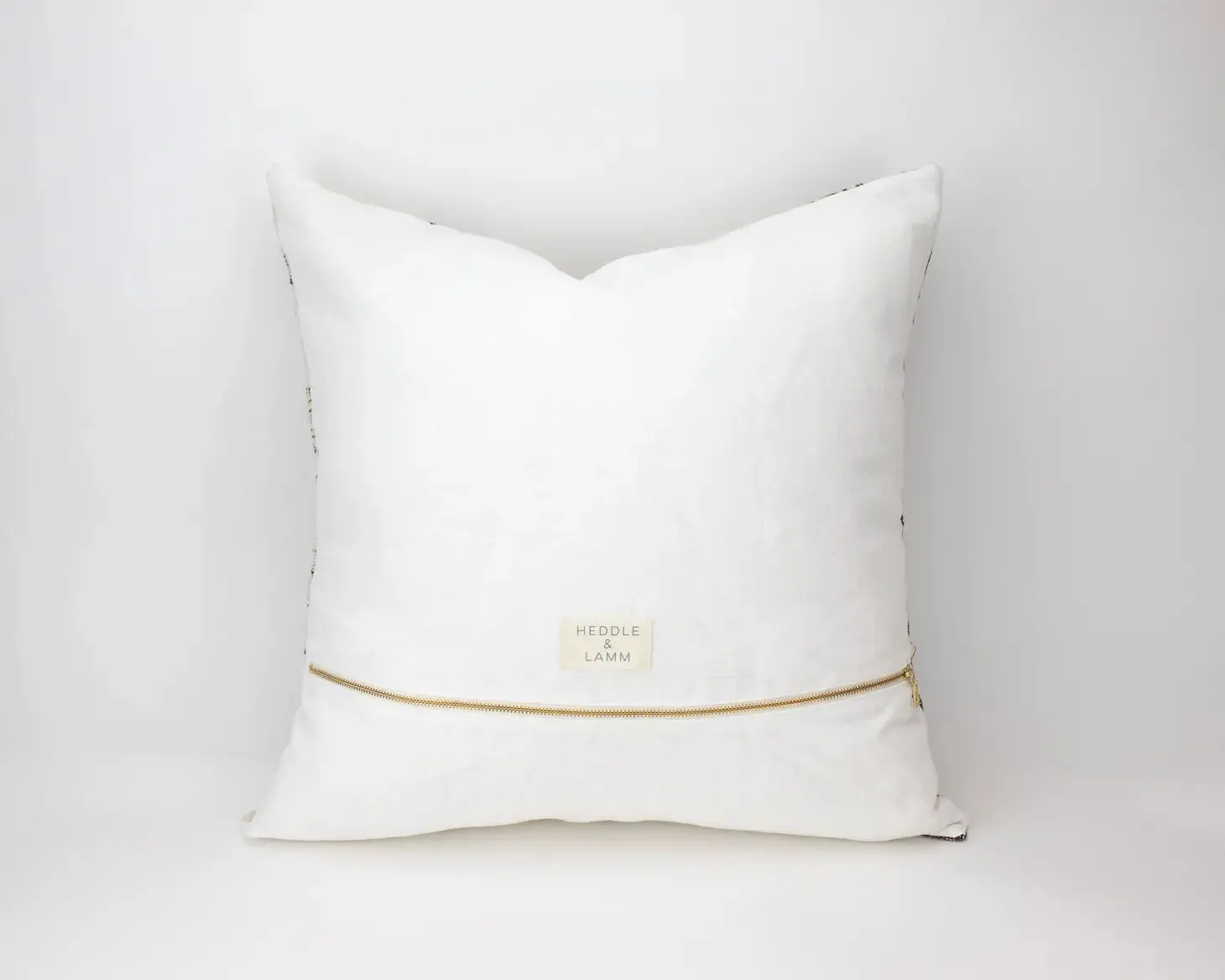 Aditi - 20" Beige Indian Wool Pillow