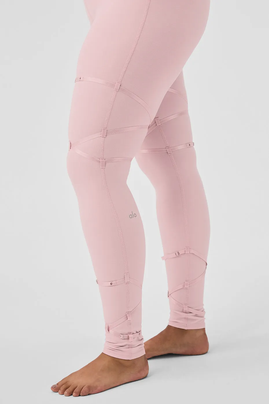 Alosoft High-Waist Spotlight Legging - Ballet Pink