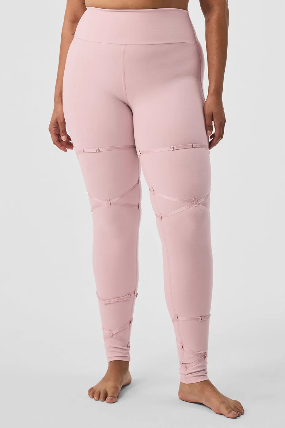 Alosoft High-Waist Spotlight Legging - Ballet Pink