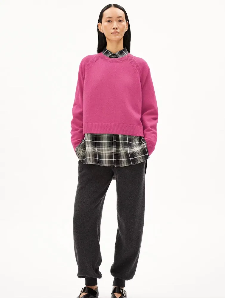 ARMEDANGELS Diliriaa reglana jumper crushed berry women