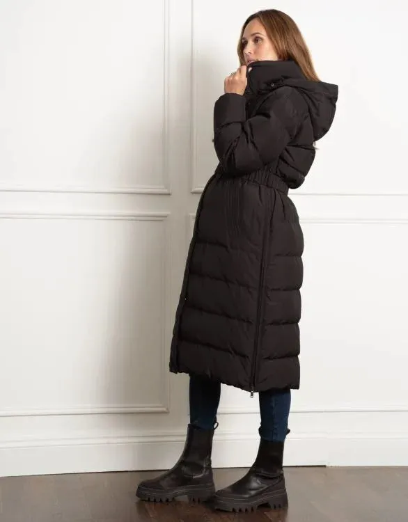 Belted Maternity & Babywearing Puffer