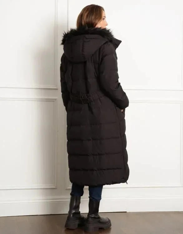 Belted Maternity & Babywearing Puffer