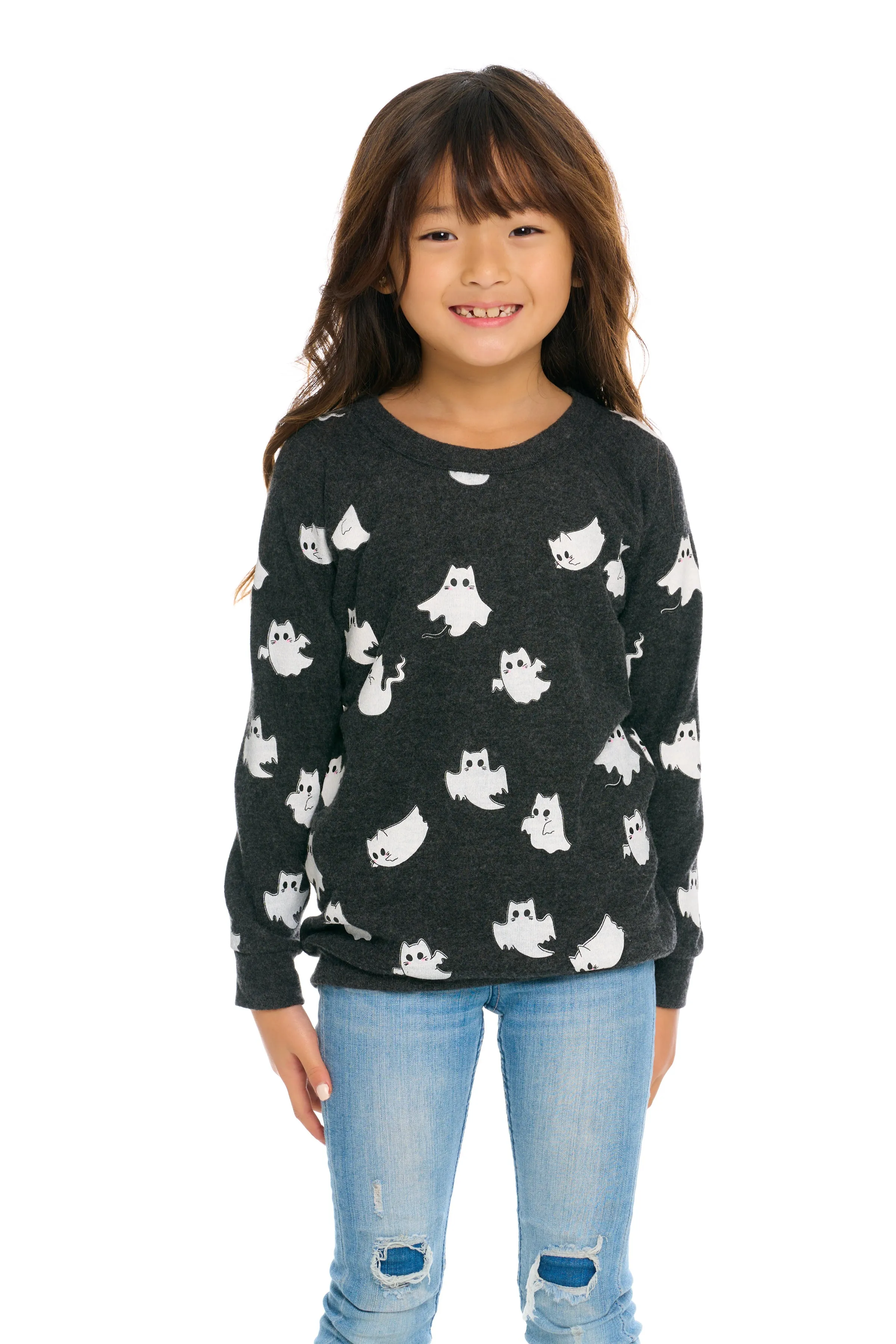 Chaser Kitty Ghosts Sweatshirt