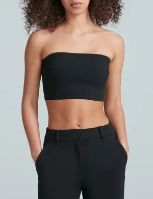 Commando Neoprene Tube Top in Black