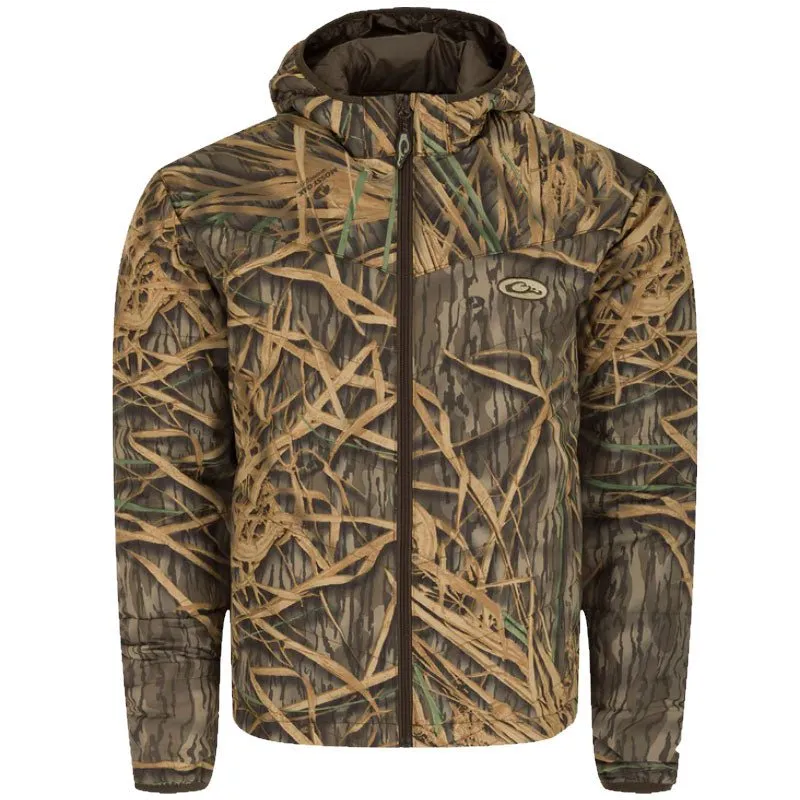 Drake MST Waterfowl Pursuit Synthetic Full Zip Jacket With Hood