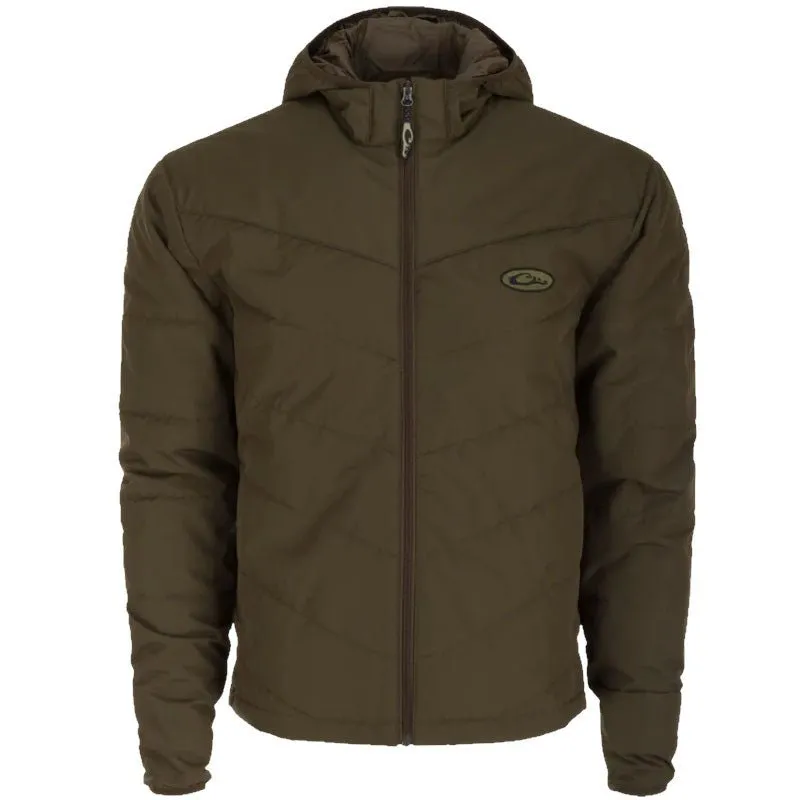 Drake MST Waterfowl Pursuit Synthetic Full Zip Jacket With Hood