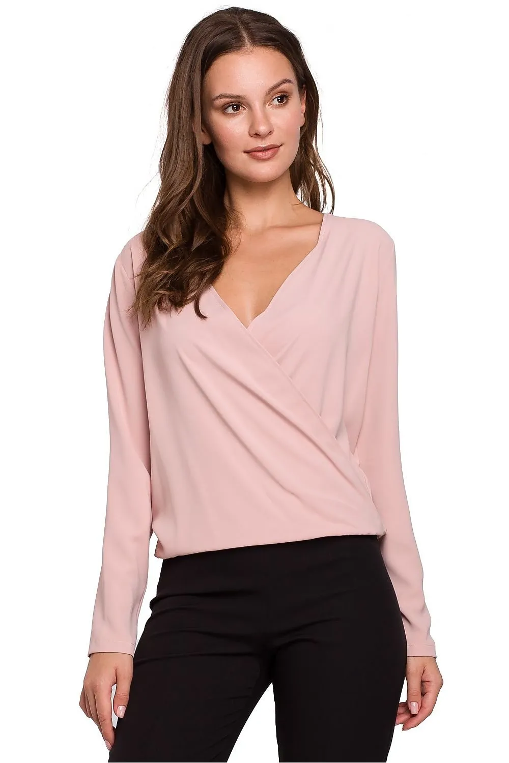 Elegant Envelope Cut Blouse for Every Occasion