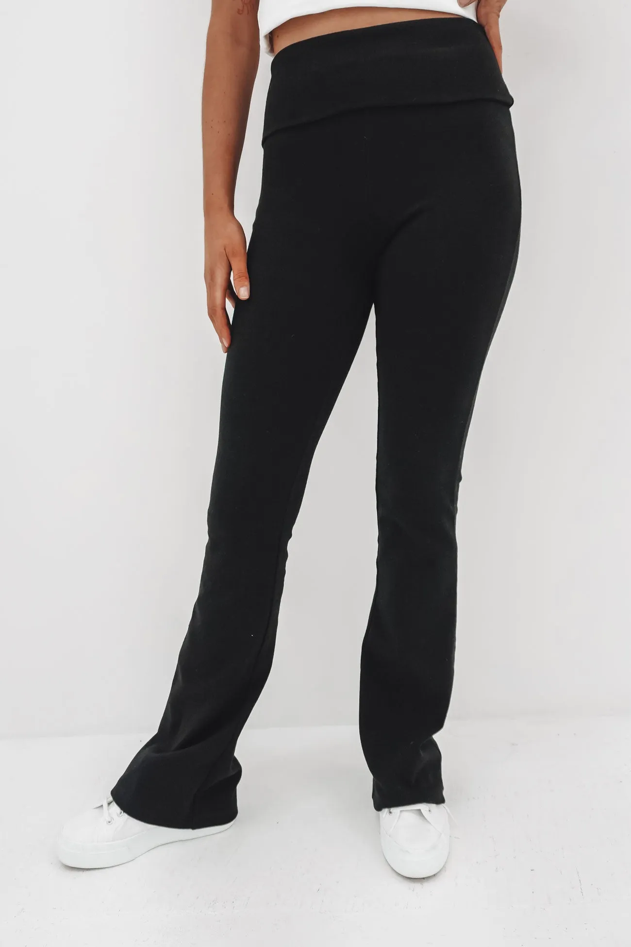 Elina Flare Pant Black