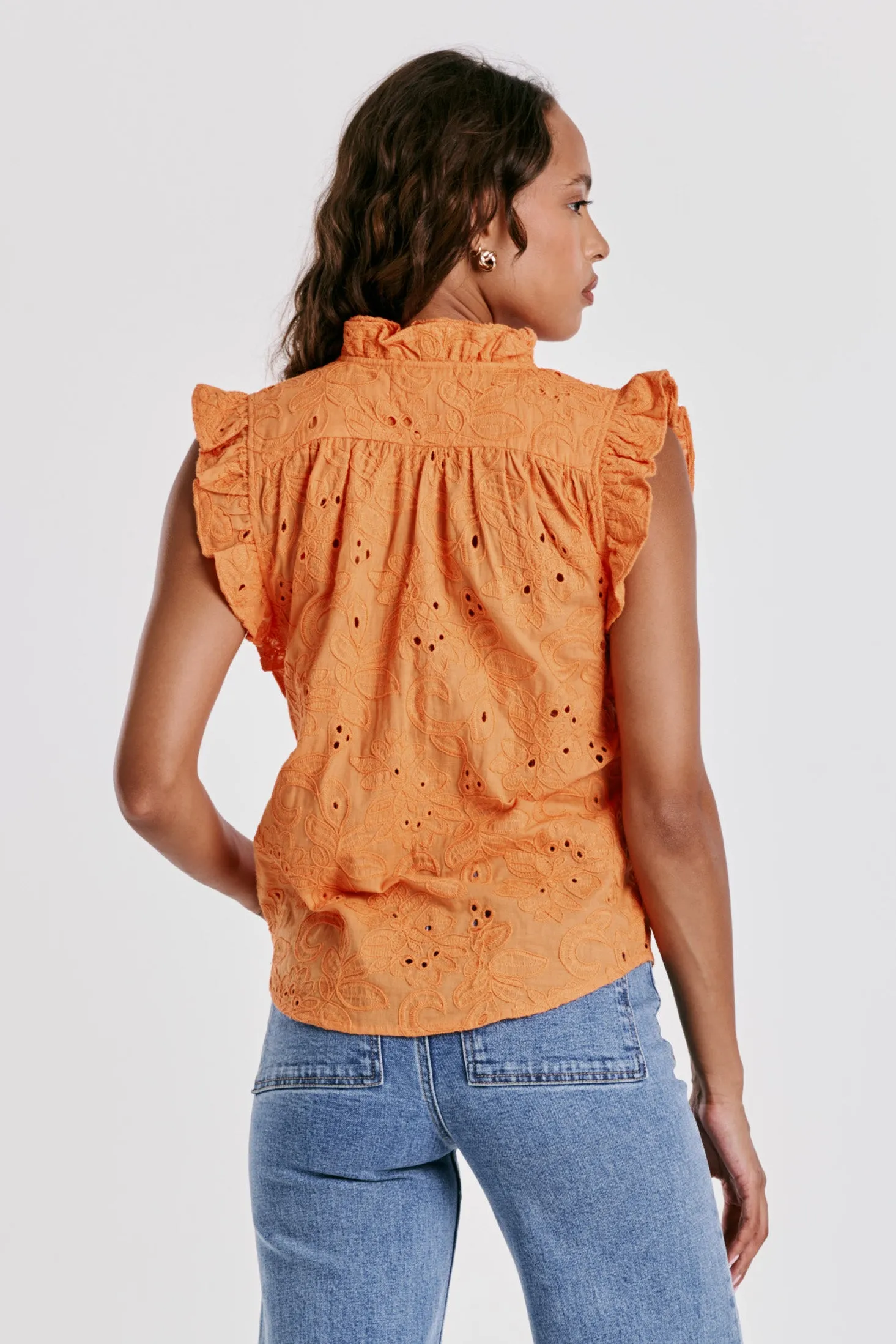 Ellie Ruffle Blouse