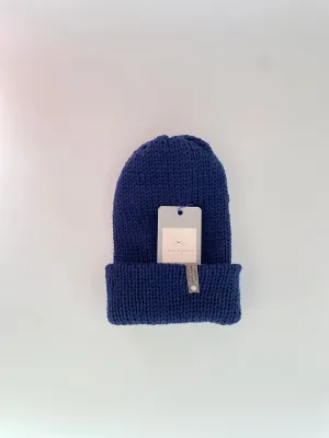 Em Beanie-all wool Navy