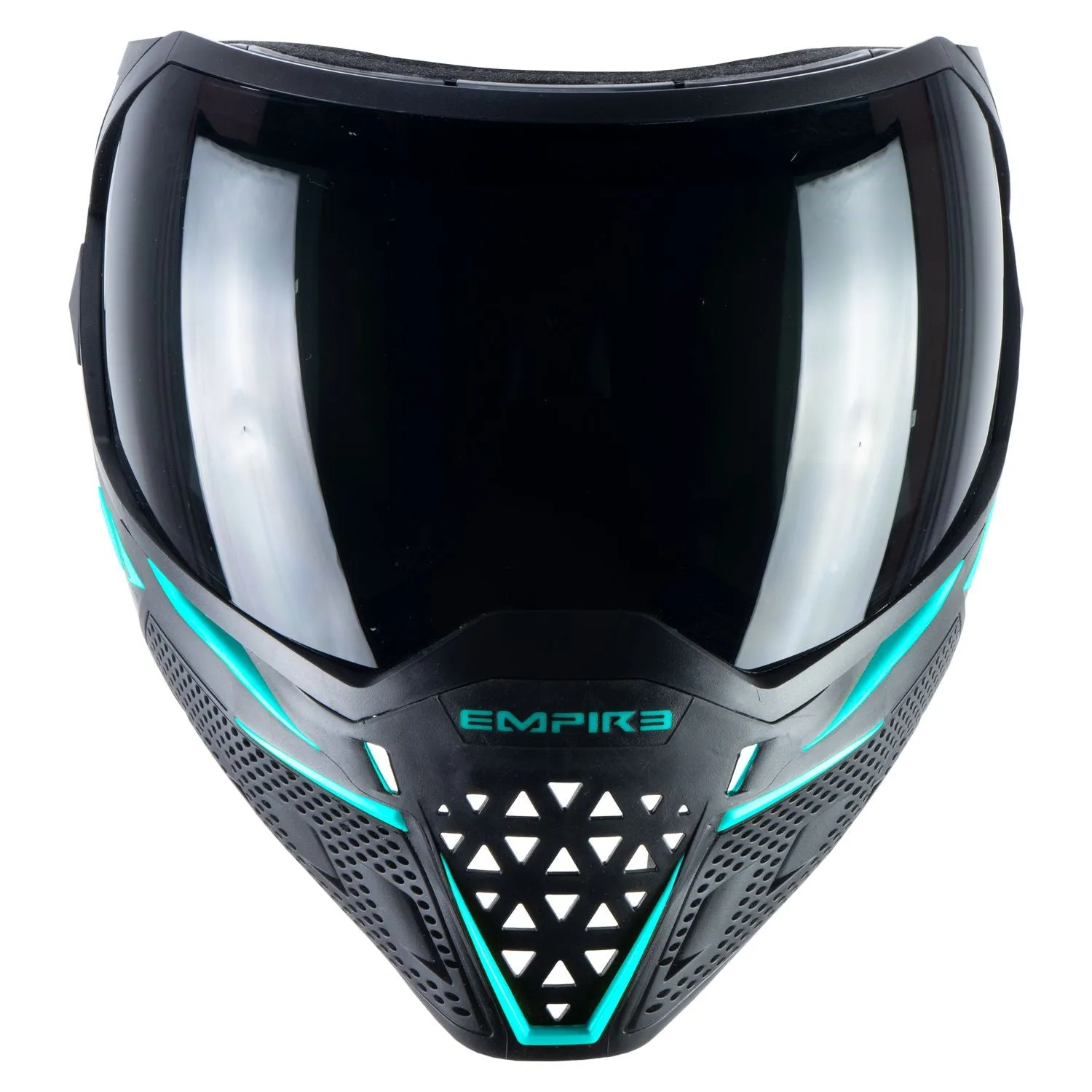 Empire EVS Enhanced Vision System Goggle - Black/Aqua - includes 2 lenses