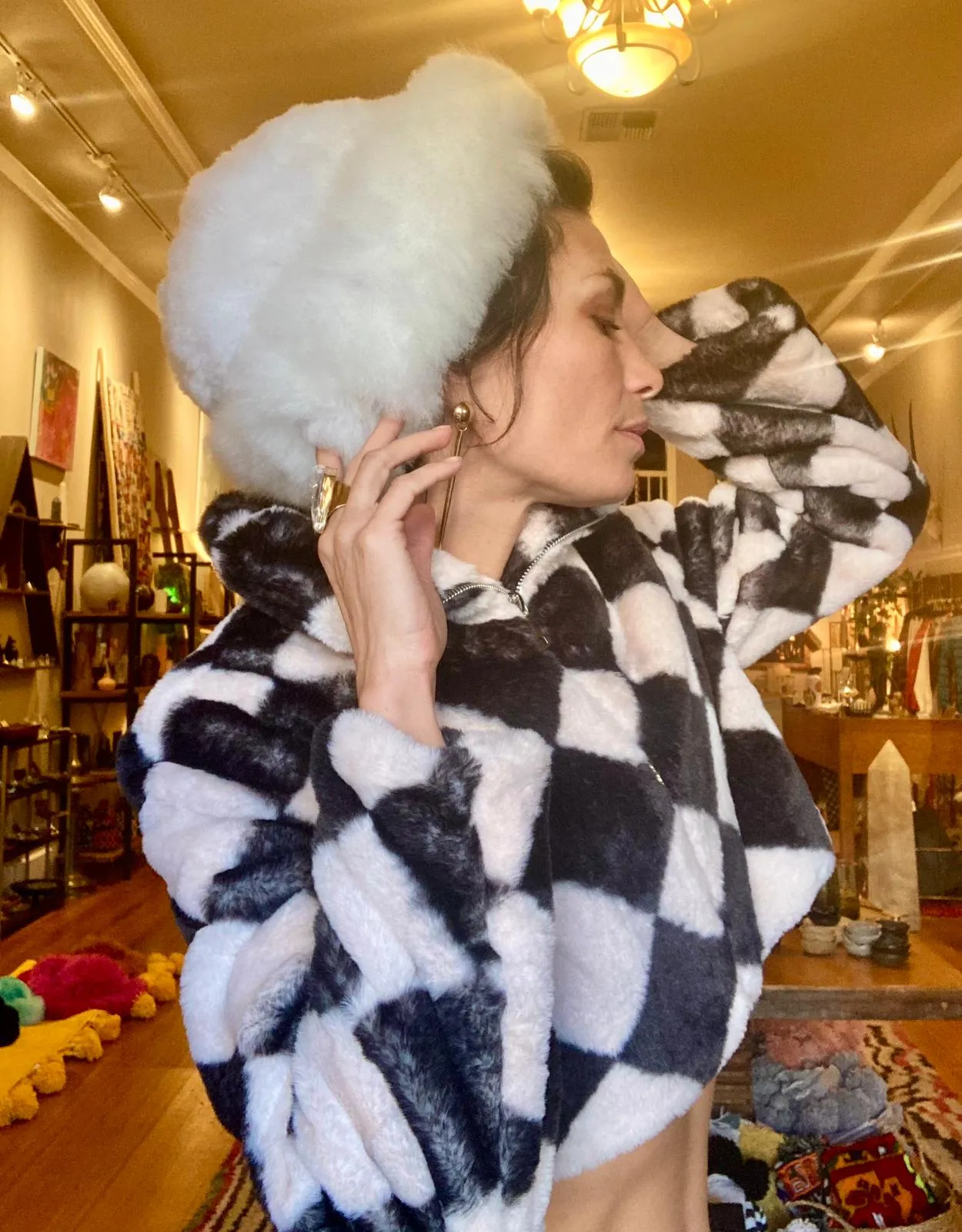 Ethical, Sustainable, Cruelty Free Alpaca Hat