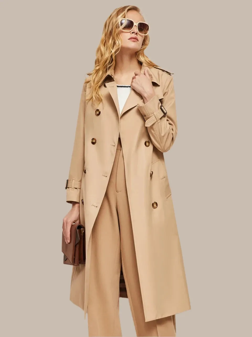 Fall New Commuter Casual Trench Coat for Women