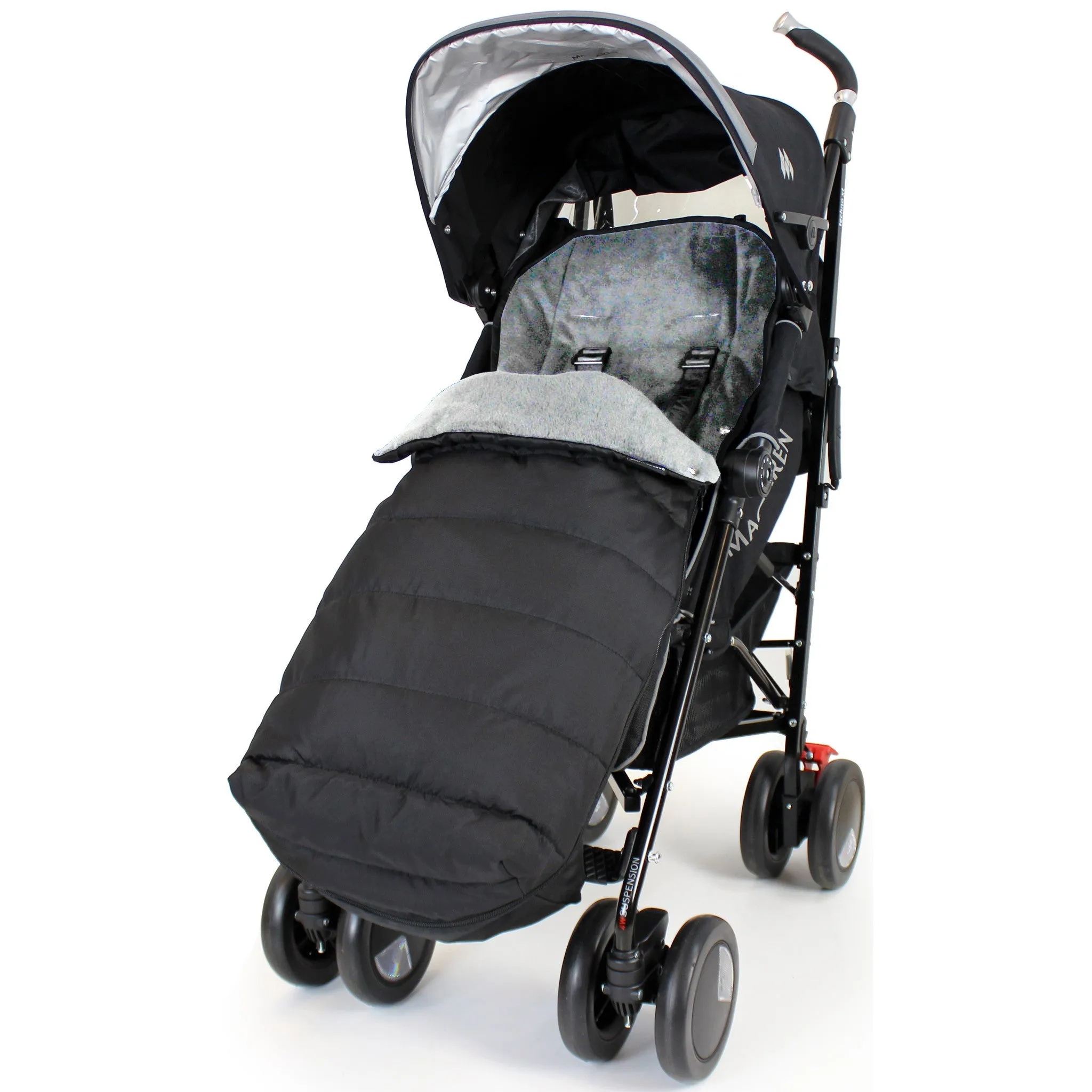 Foot Muff XXL Grey for i-Safe Pram System