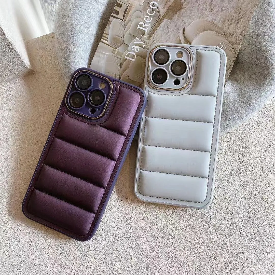 Golden Lens Puffer iPhone Case