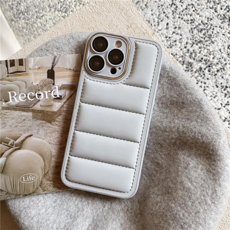 Golden Lens Puffer iPhone Case