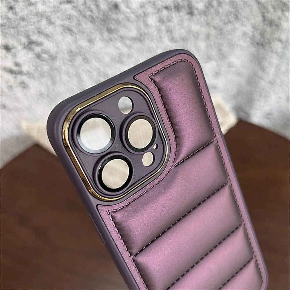 Golden Lens Puffer iPhone Case