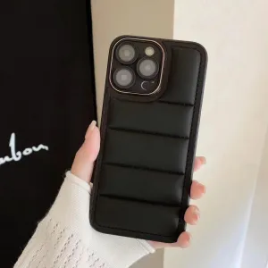 Golden Lens Puffer iPhone Case