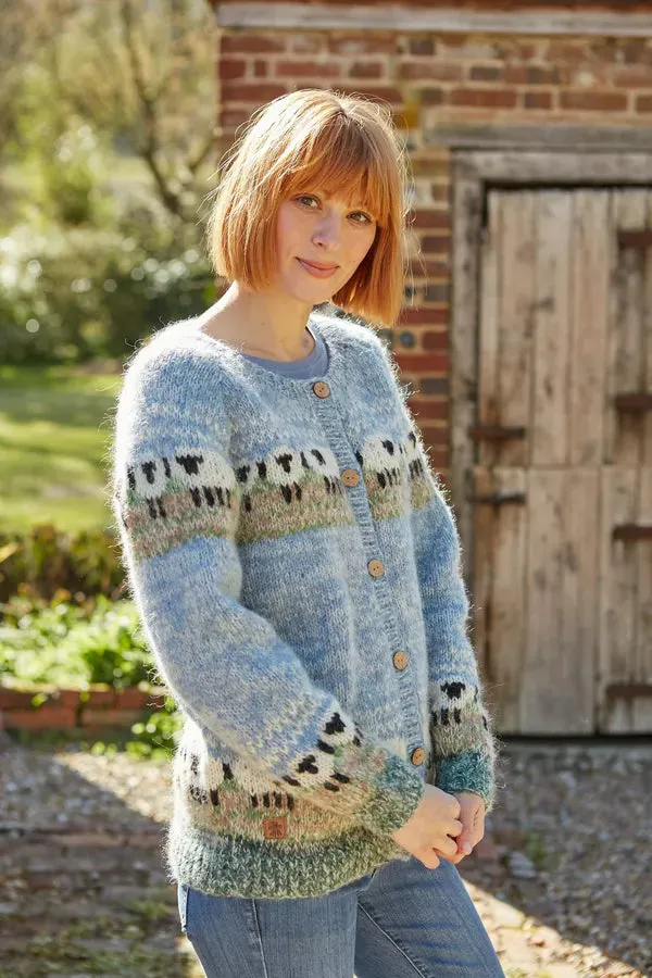 Hazy Sheep Mohair Cardigan