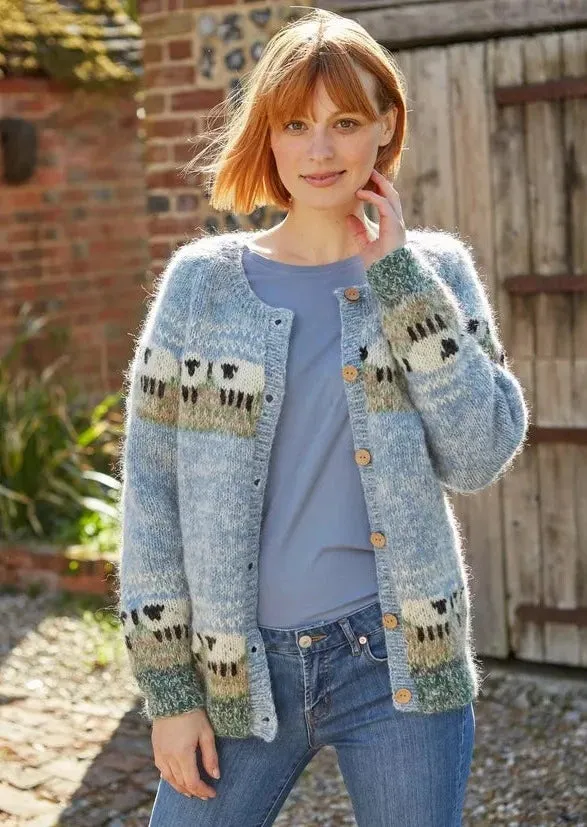 Hazy Sheep Mohair Cardigan