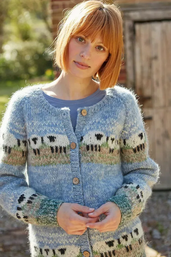 Hazy Sheep Mohair Cardigan