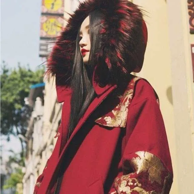 Japanese Embroidery Parka