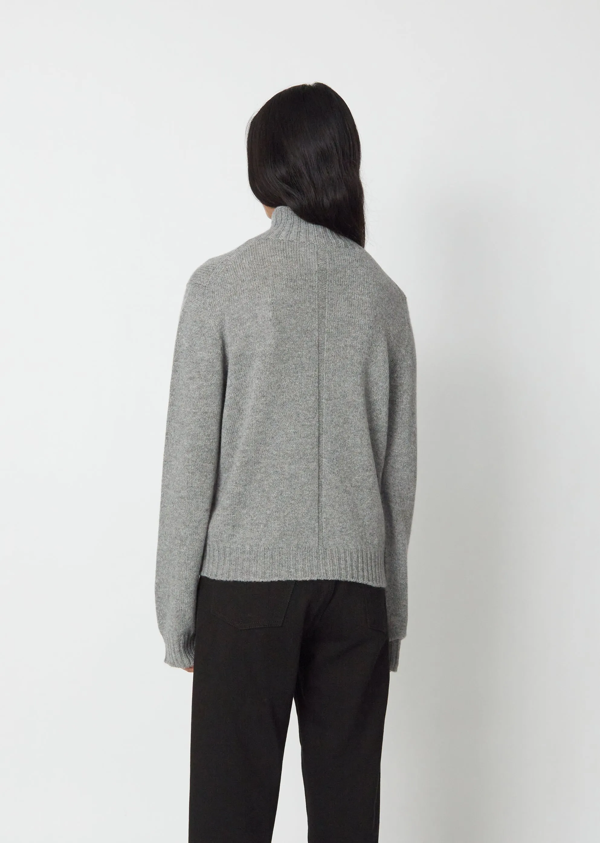 Kensington Top — Medium Heather Grey Melange