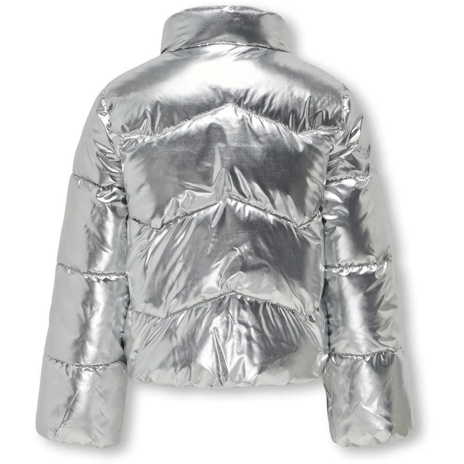 kids ONLY Silver Pearl Puffer Jacket