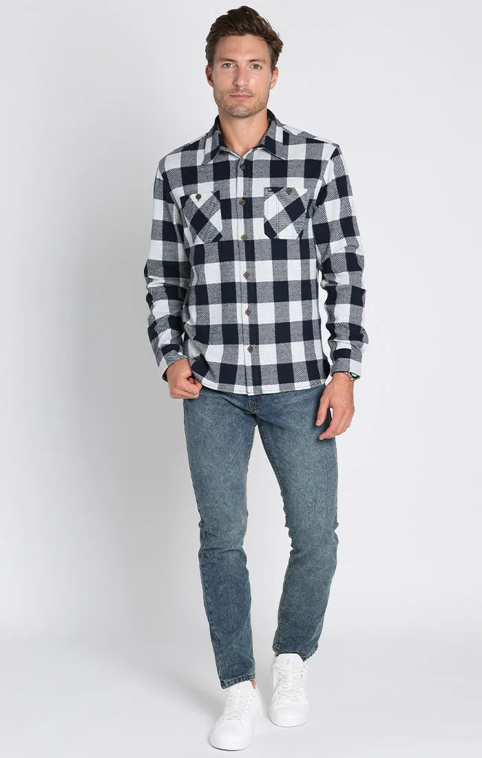 Knit Flannel Shirt