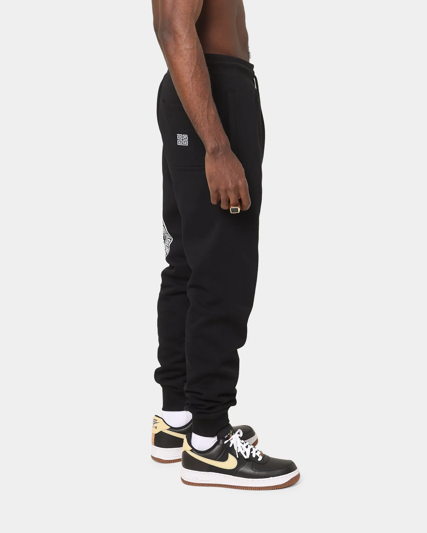 Last Kings Hierarchy Track Pants Black