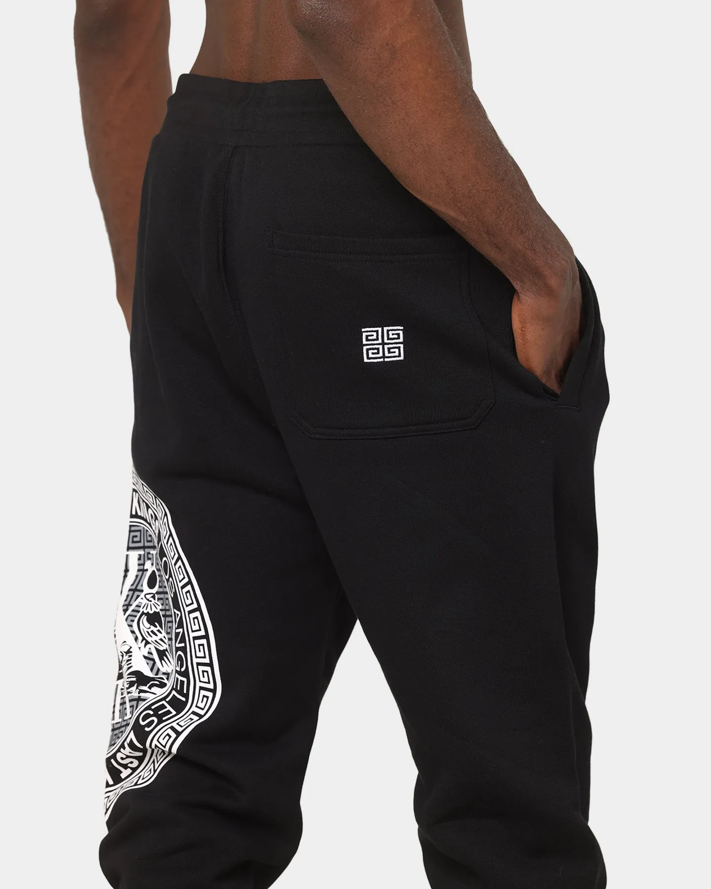 Last Kings Hierarchy Track Pants Black