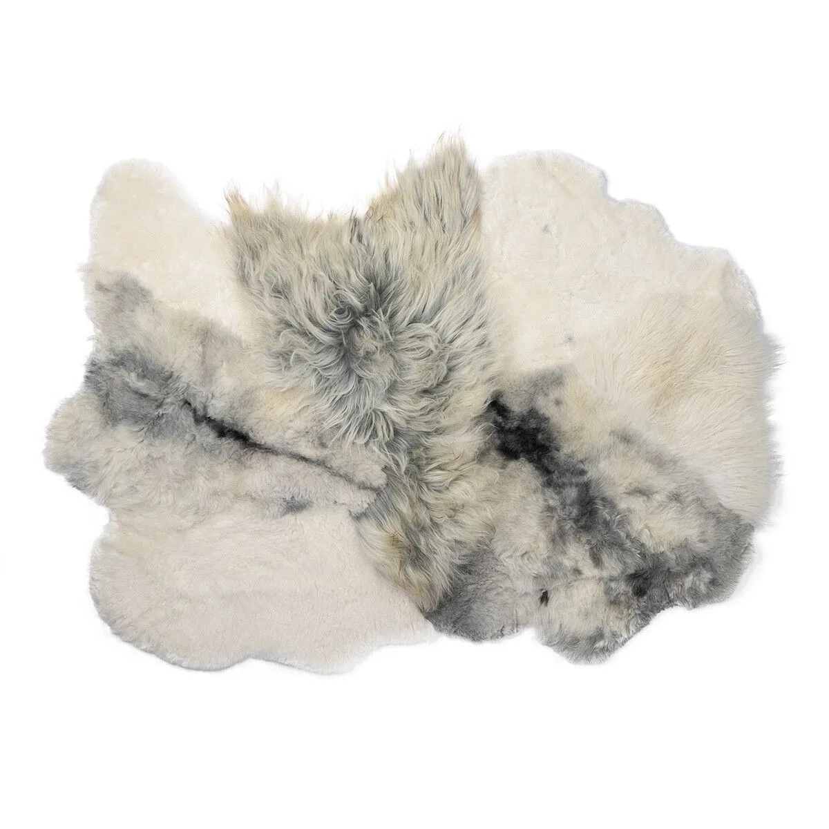 Long Wool / Short Wool Sheepskin Design Rug