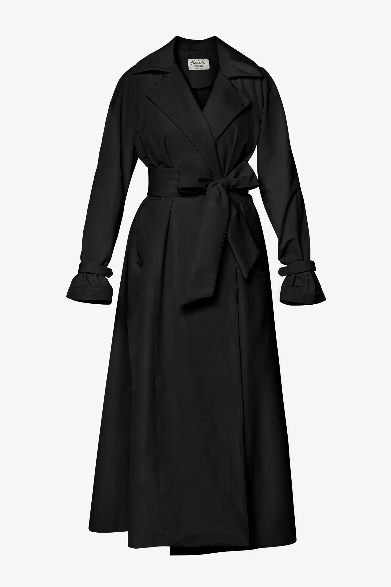 Marlene Trench Coat In Black