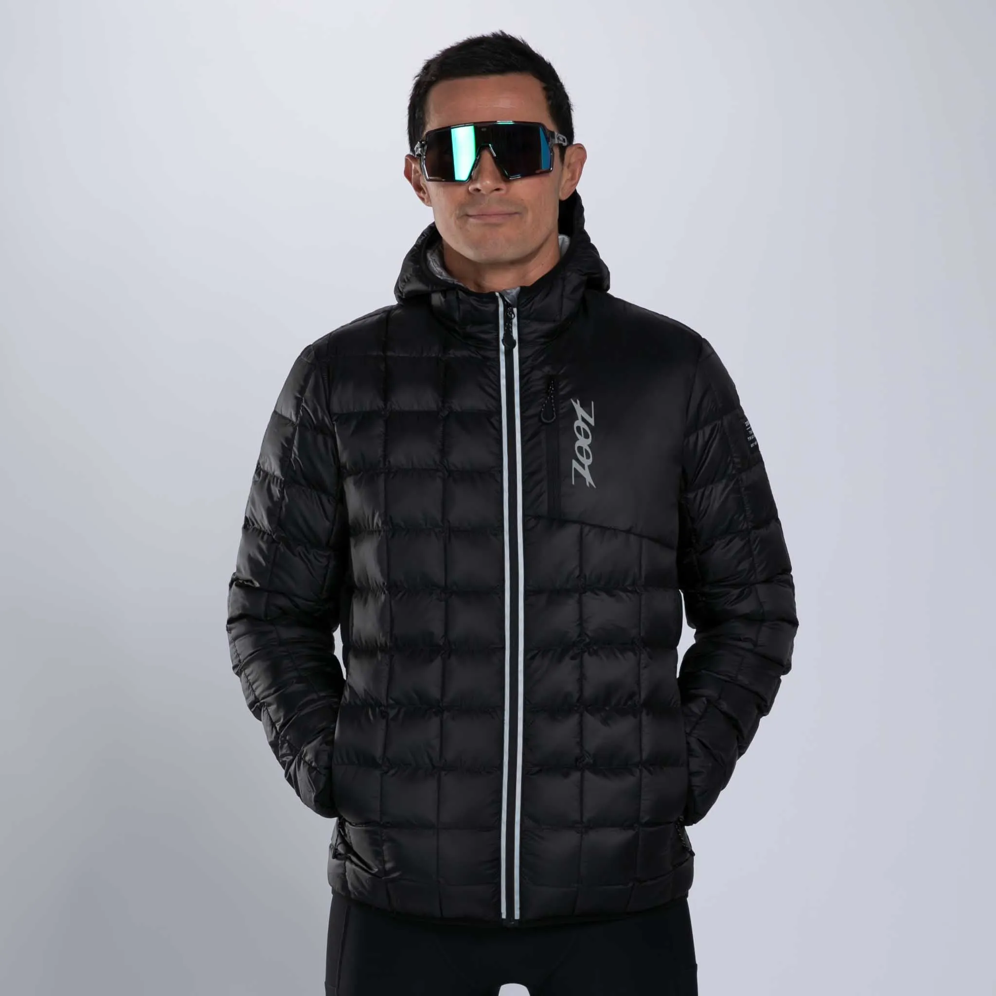 Mens Elite Puffer Jacket - Black