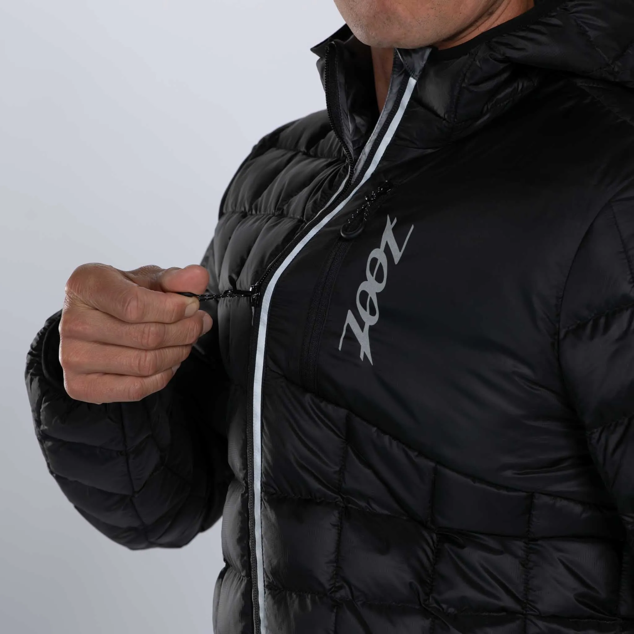 Mens Elite Puffer Jacket - Black