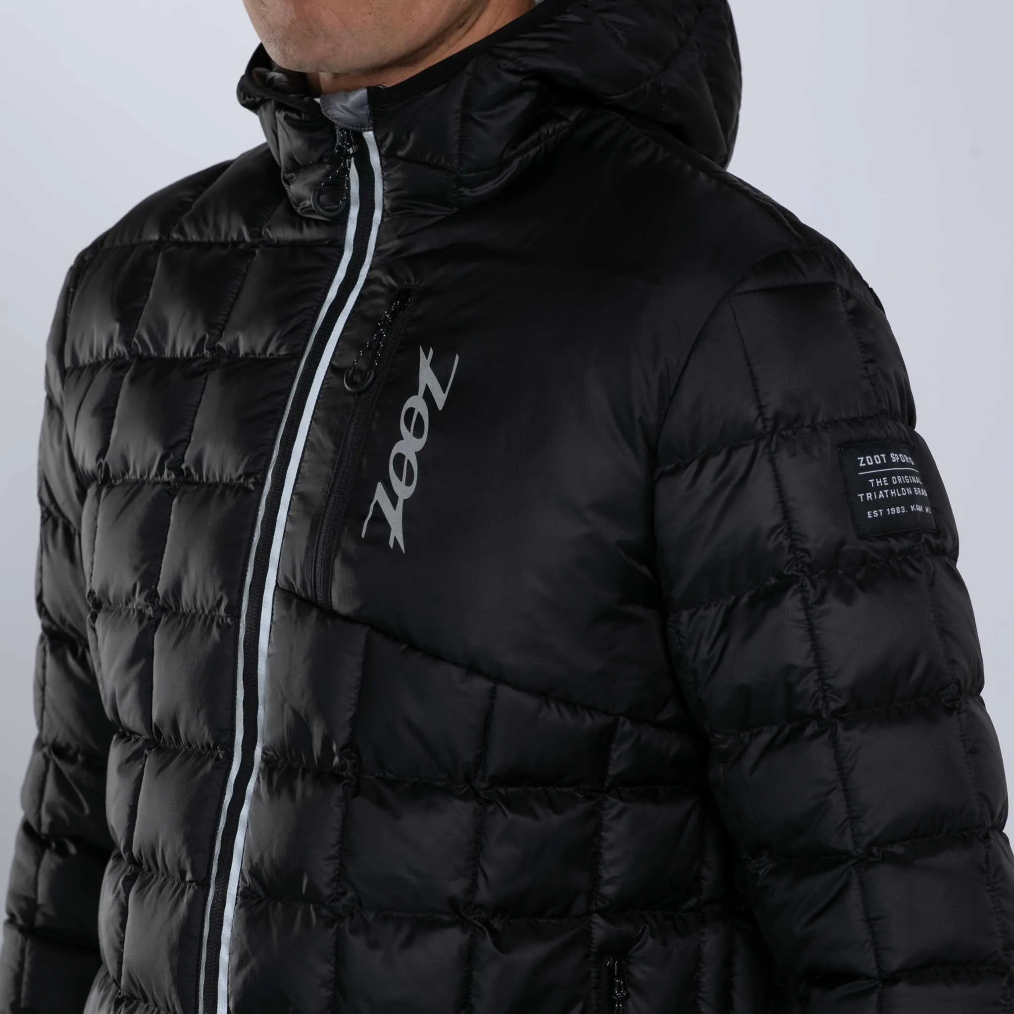 Mens Elite Puffer Jacket - Black