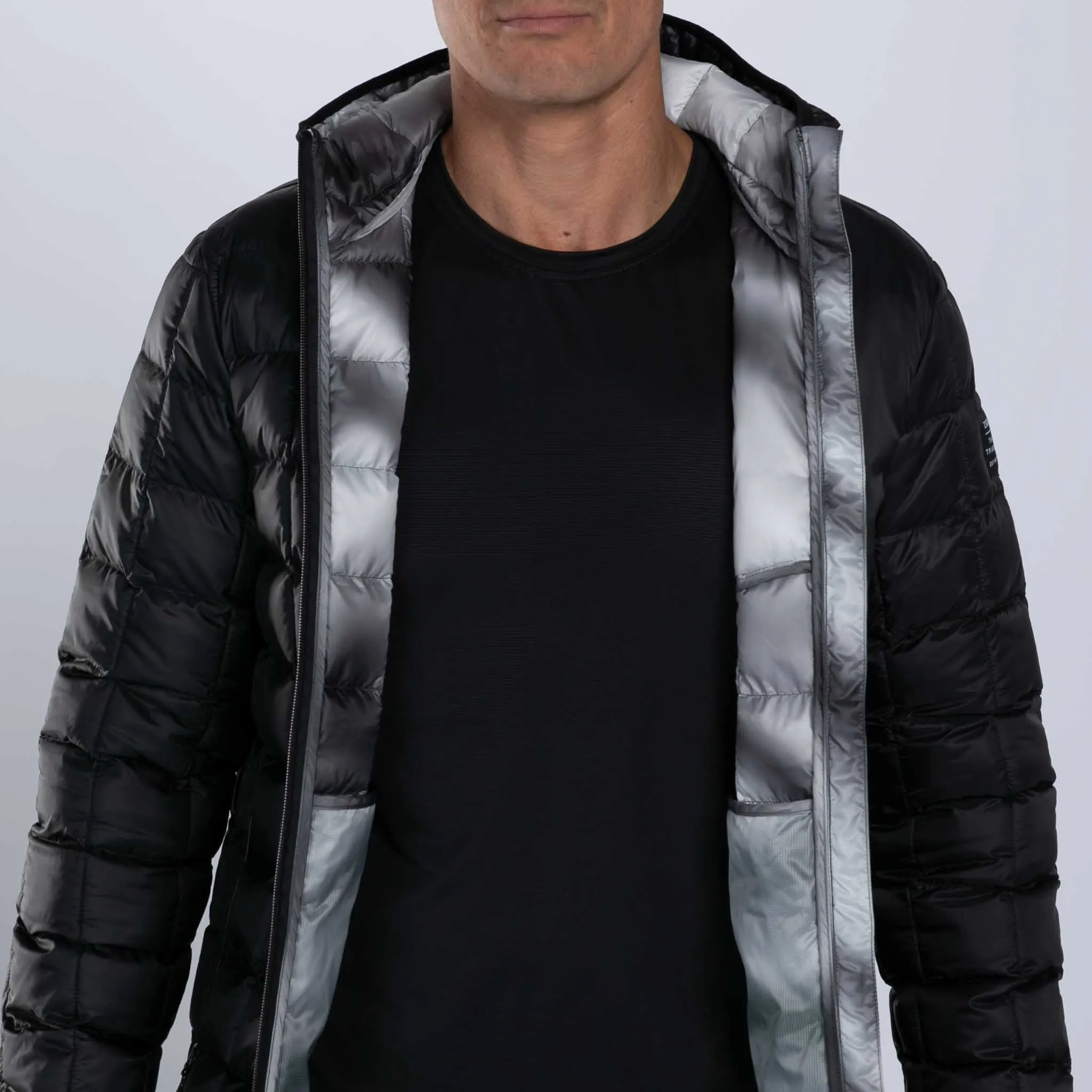 Mens Elite Puffer Jacket - Black