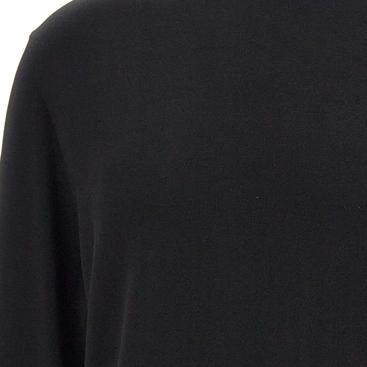 Men's Lightweight Black Stretch Sweater