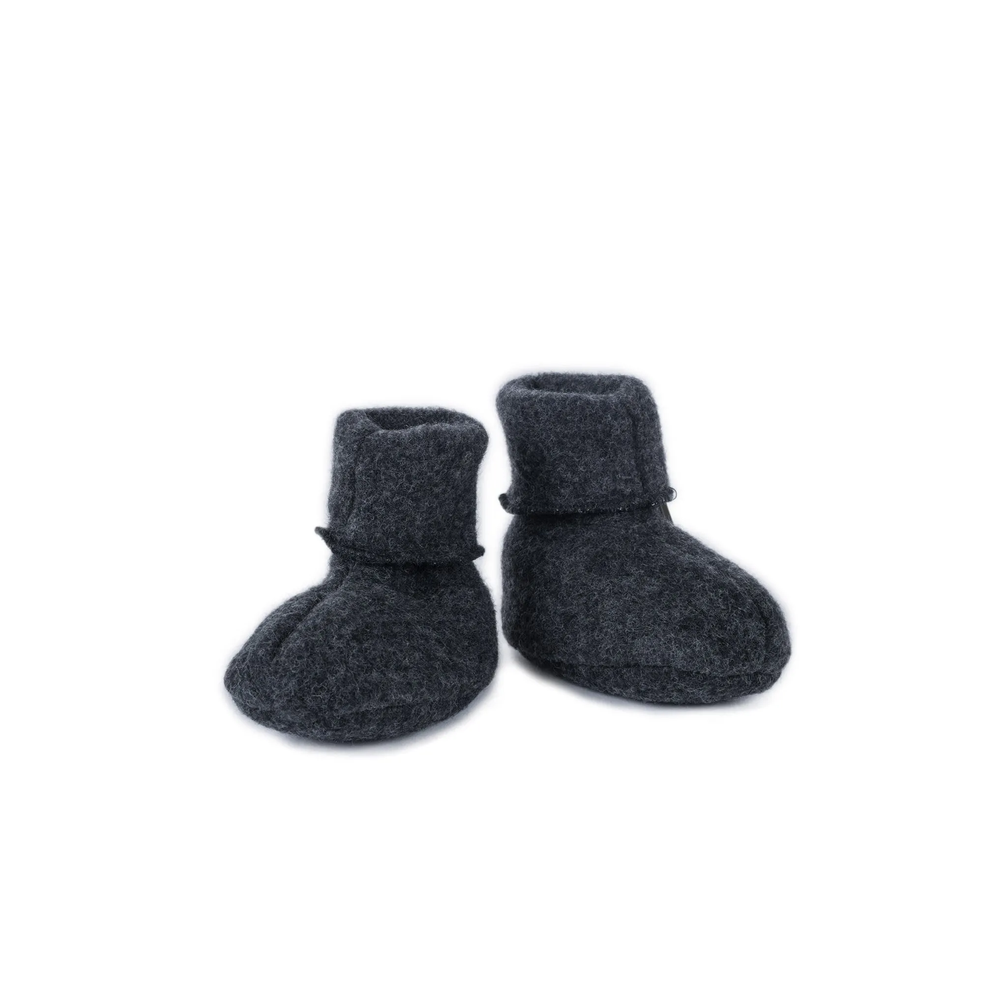 Merino wool booties ANTHRACITE