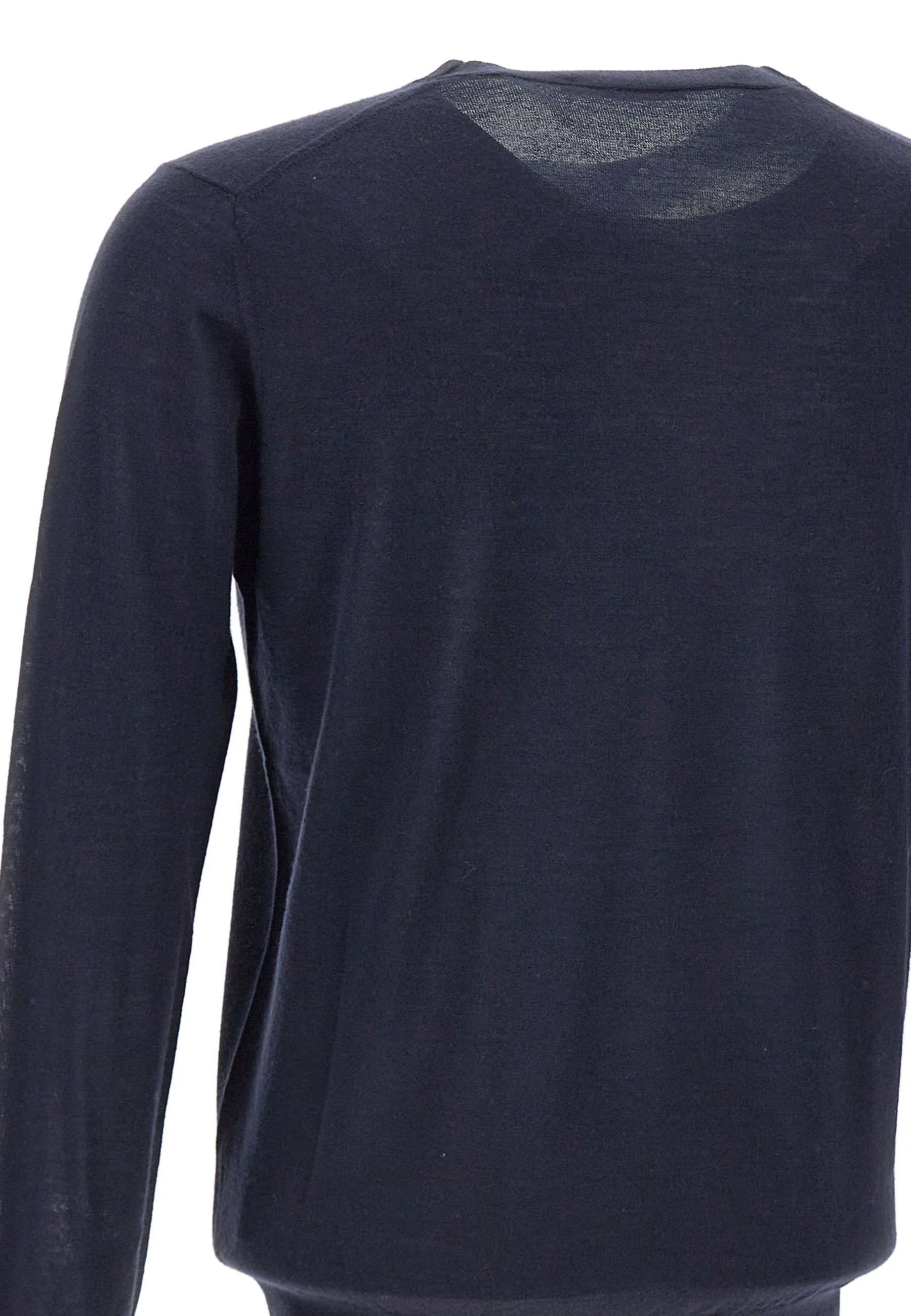 Midnight Blue Shaved Wool Sweater