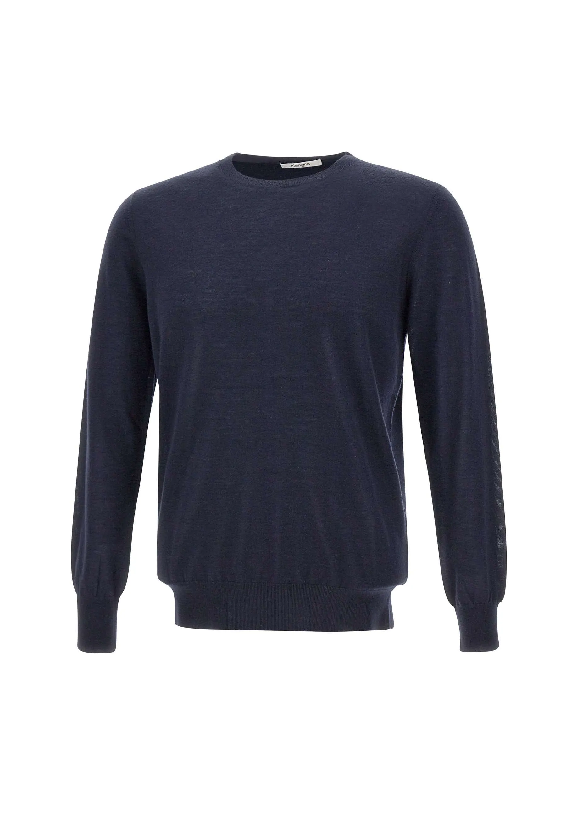 Midnight Blue Shaved Wool Sweater