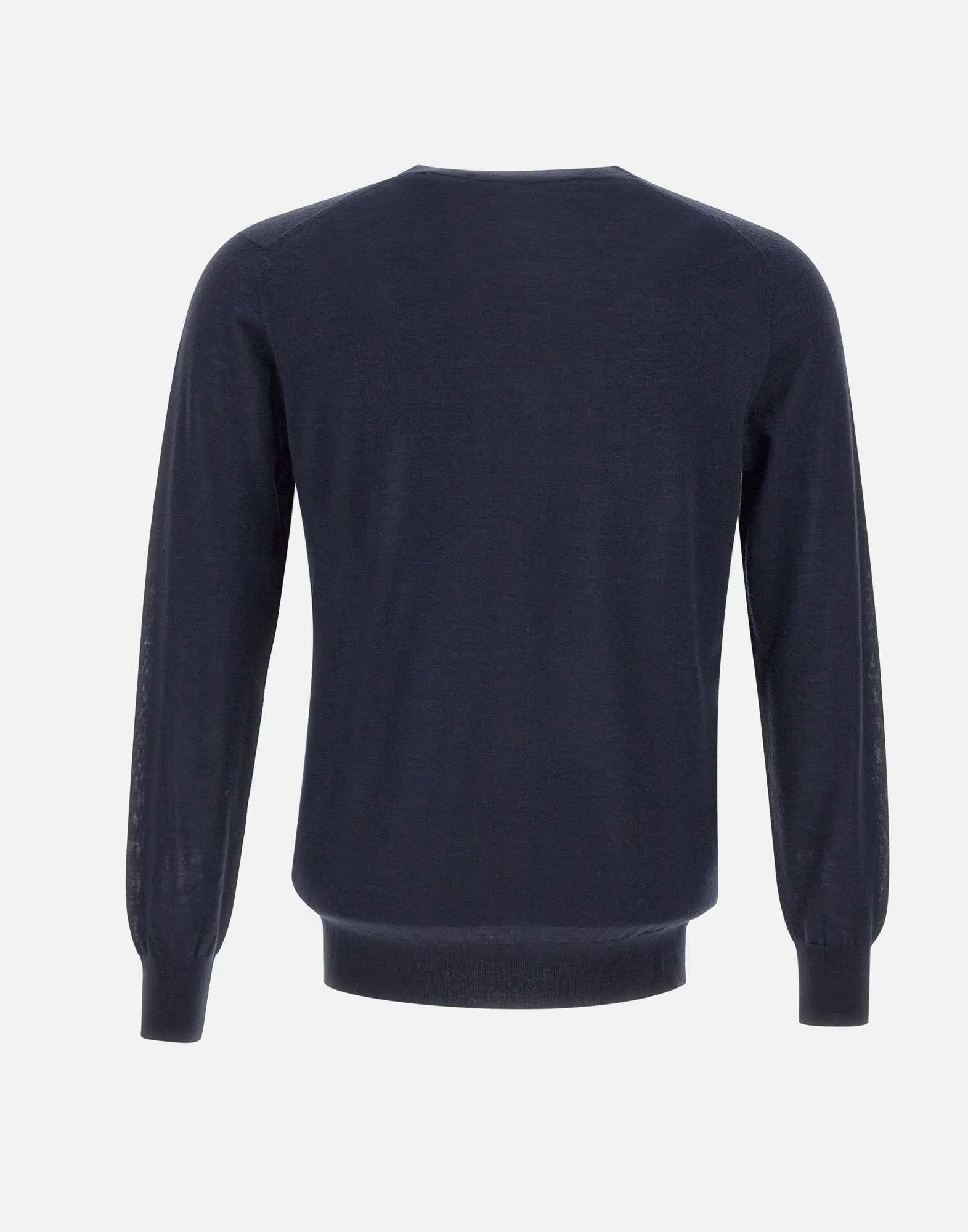 Midnight Blue Shaved Wool Sweater