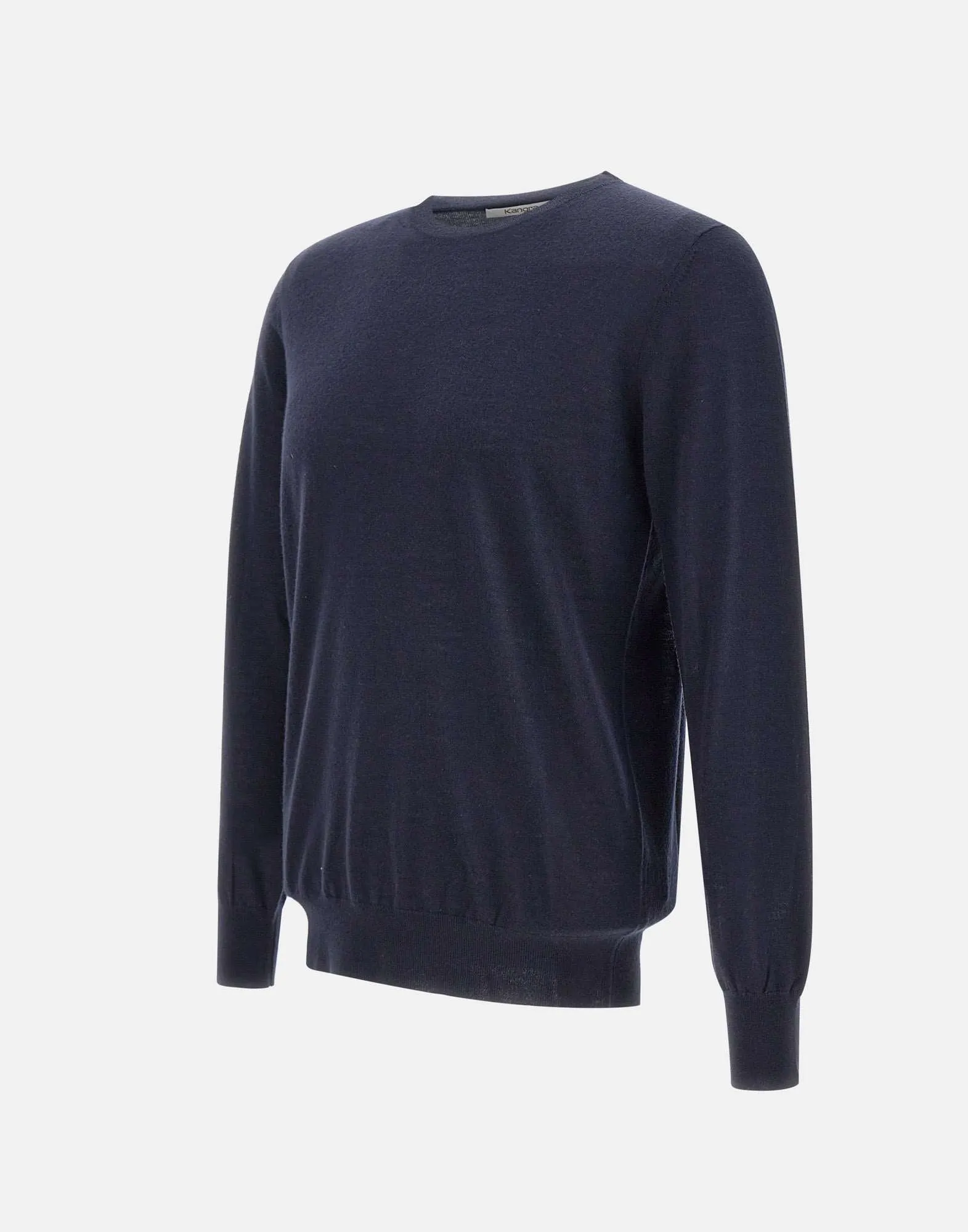 Midnight Blue Shaved Wool Sweater