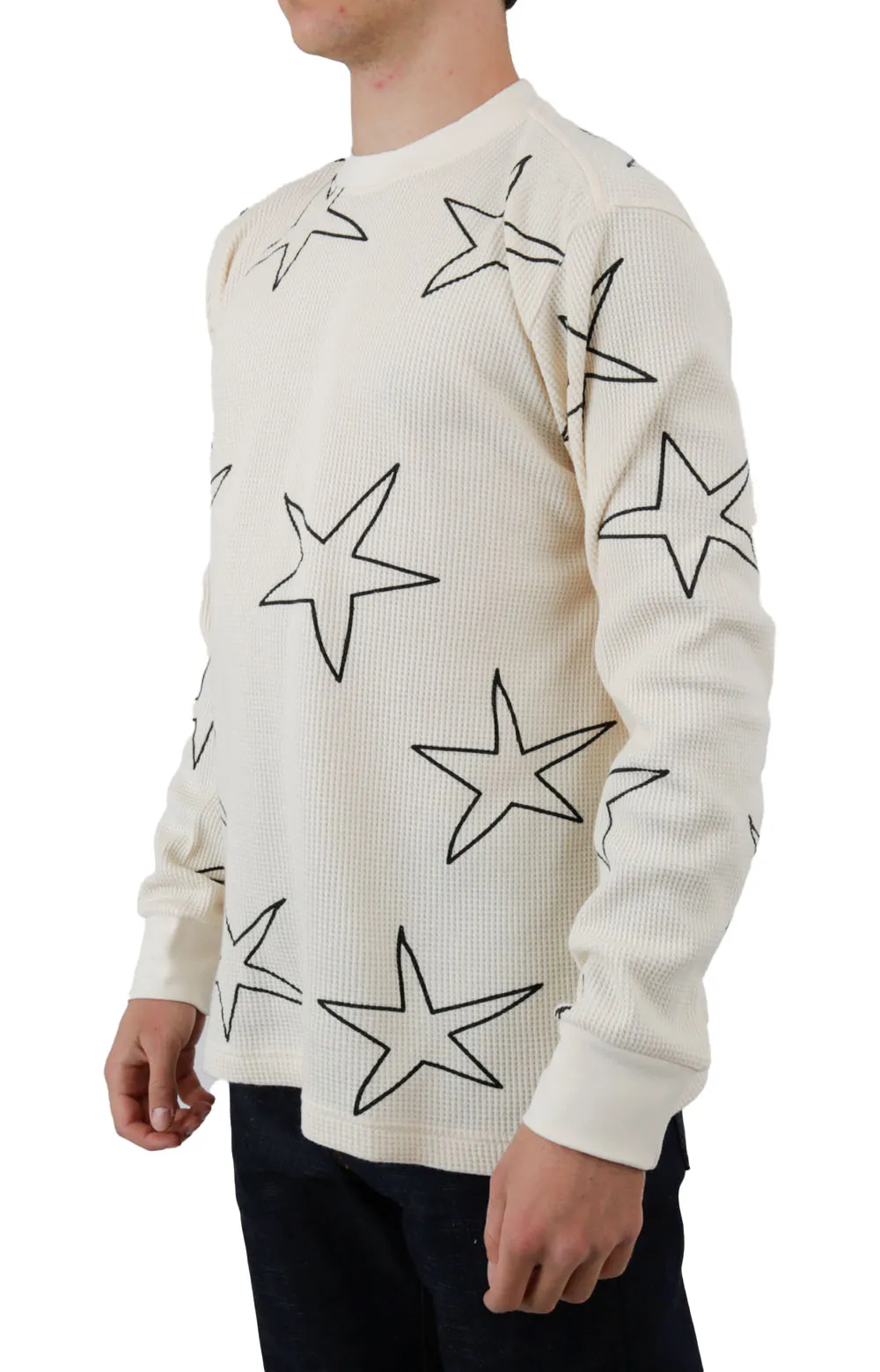 Obey Stars Long Sleeve Thermal Top