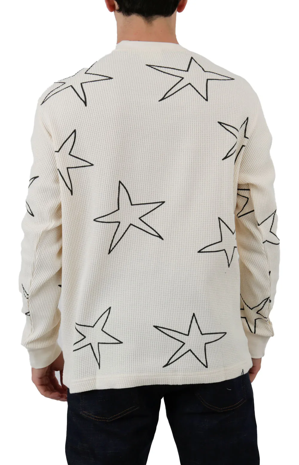 Obey Stars Long Sleeve Thermal Top