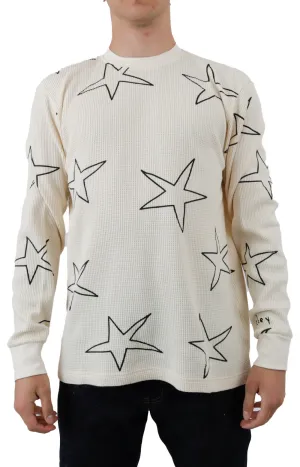 Obey Stars Long Sleeve Thermal Top