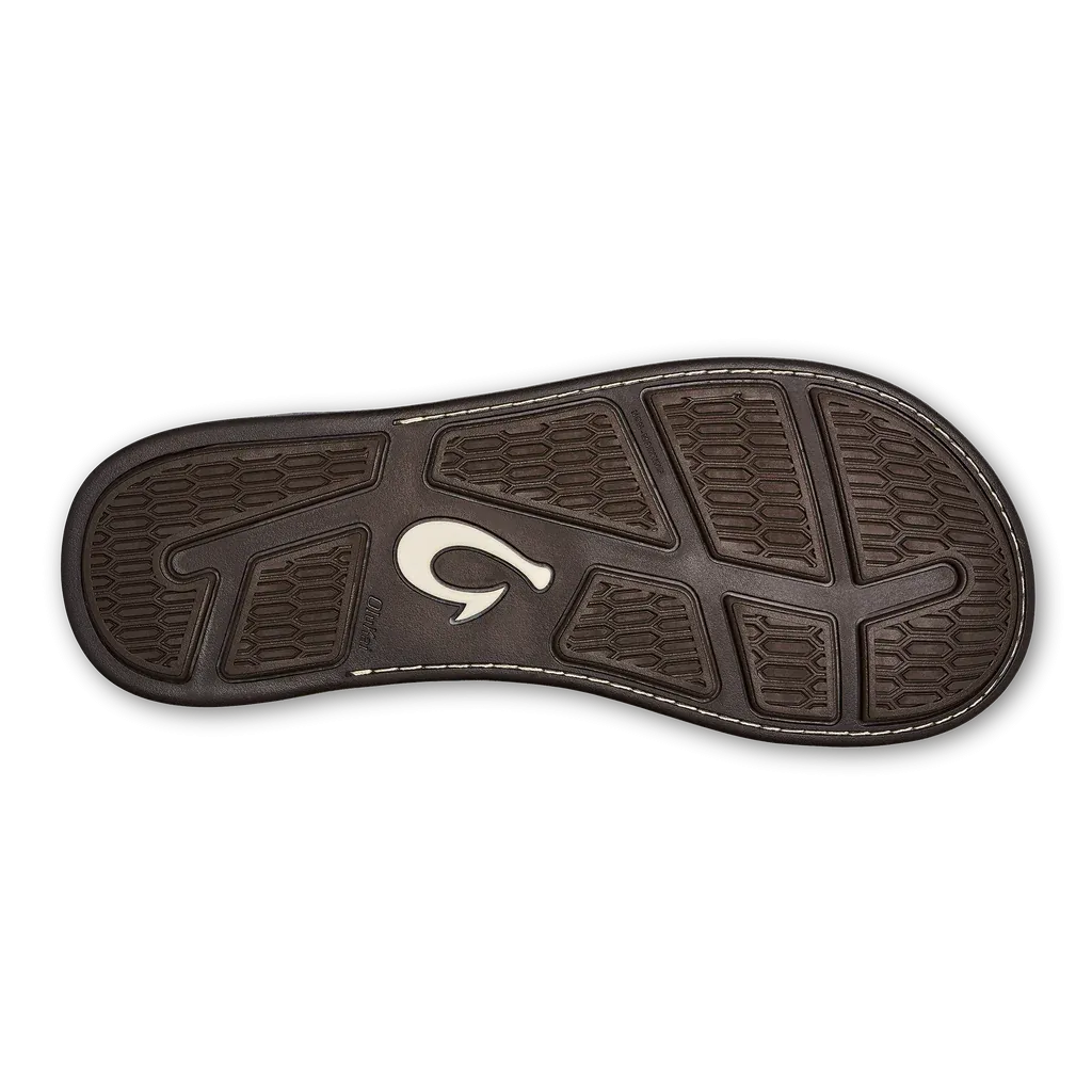 Olukai Men's Tuahine - Trench Blue/Dark Wood